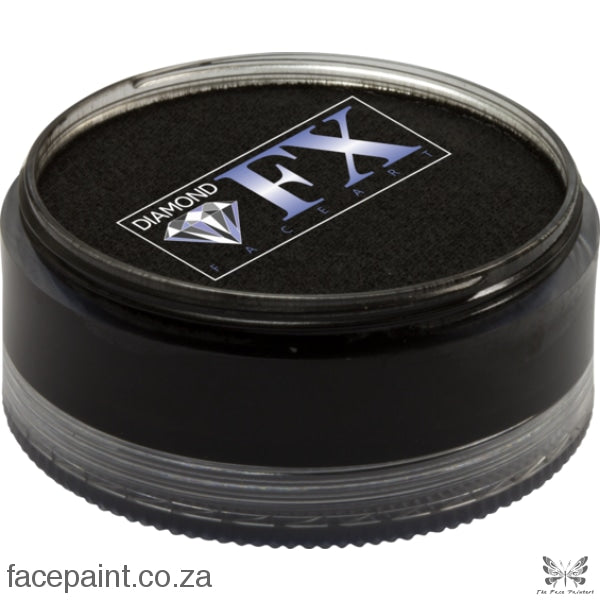 Diamond FX Face Paint Essential Black  www.facepaint.co.za