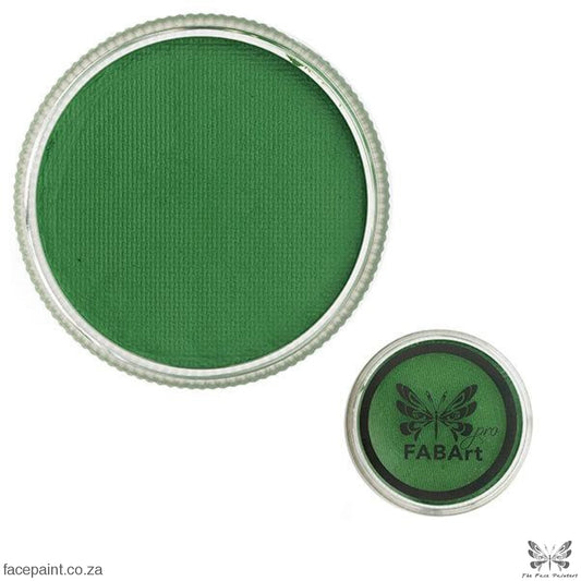 Fabart Pro Face Paint Matte Bright Green