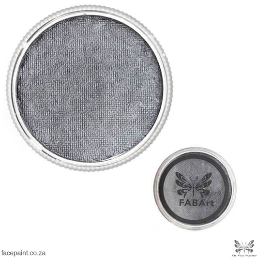 FABArt Pro Face Paint Shimmer Dark Grey