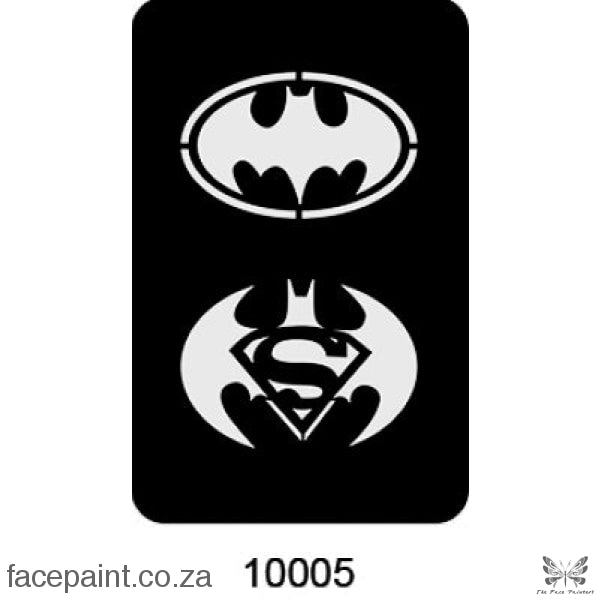 Face Painting Stencil M10005 Stencils