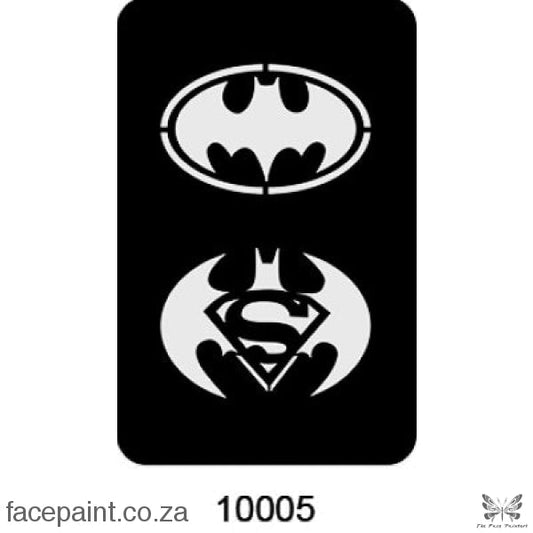 Face Painting Stencil M10005 Stencils