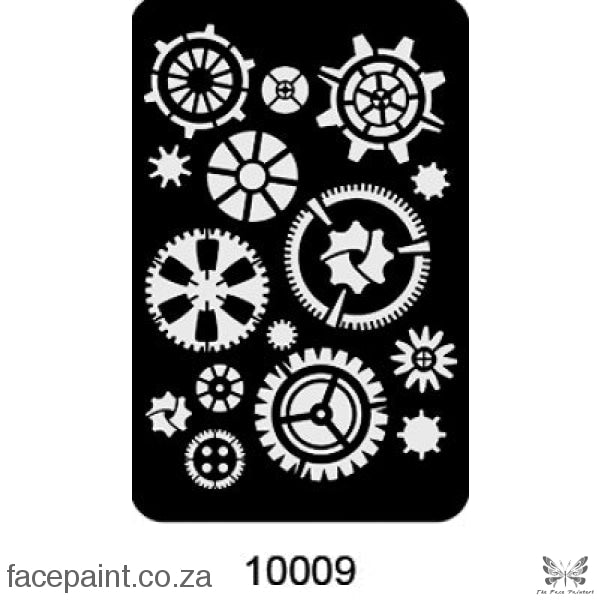 Face Painting Stencil M10009 Stencils