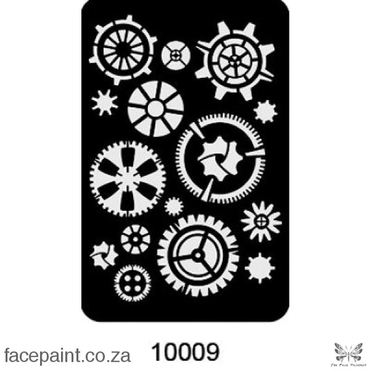 Face Painting Stencil M10009 Stencils