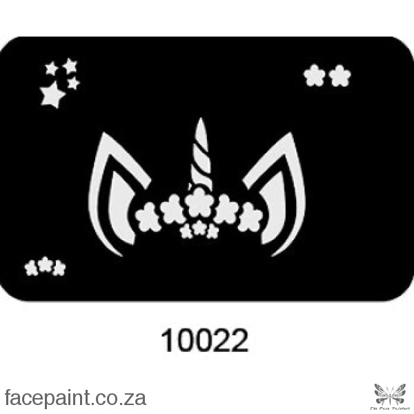 Face Painting Stencil M10022 Stencils