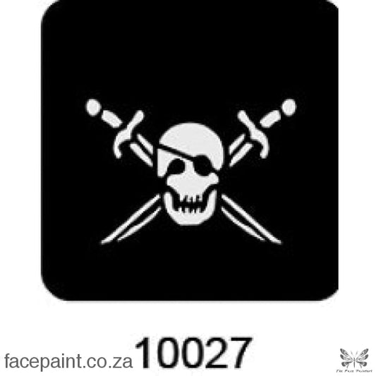 Face Painting Stencil M10027 Stencils