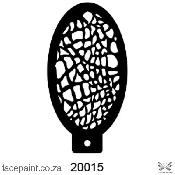 Face Painting Stencil M20015 Stencils