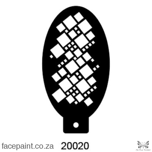 Face Painting Stencil M20020 Stencils