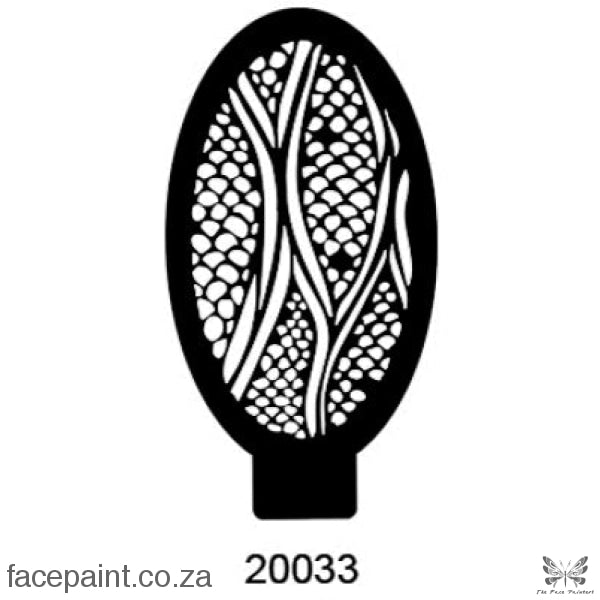 Face Painting Stencil M20033 Stencils