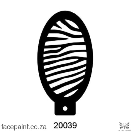 Face Painting Stencil M20039 Stencils