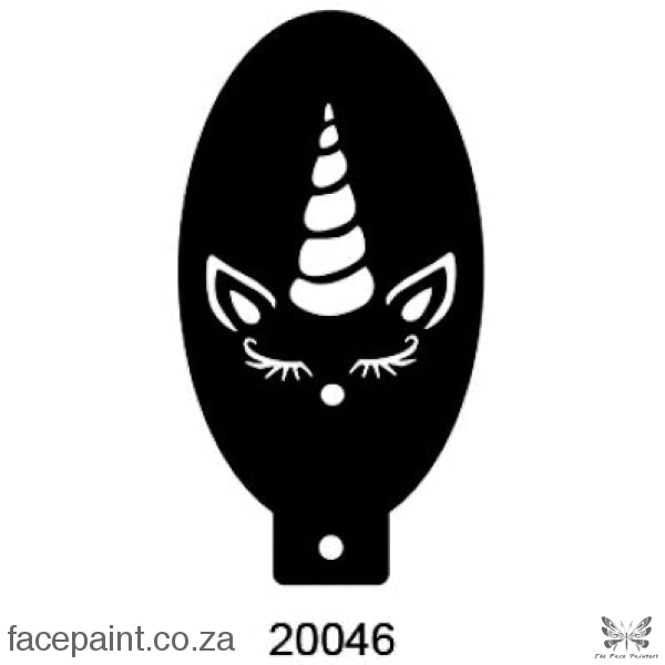 Face Painting Stencil M20046 Stencils