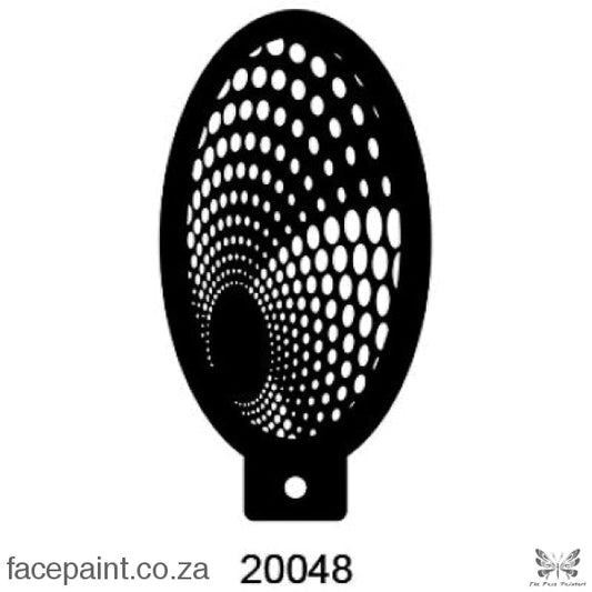 Face Painting Stencil M20048 Stencils