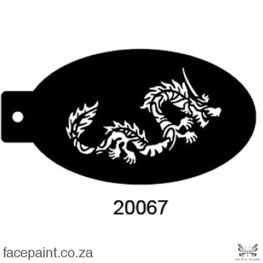 Face Painting Stencil M20067 Stencils