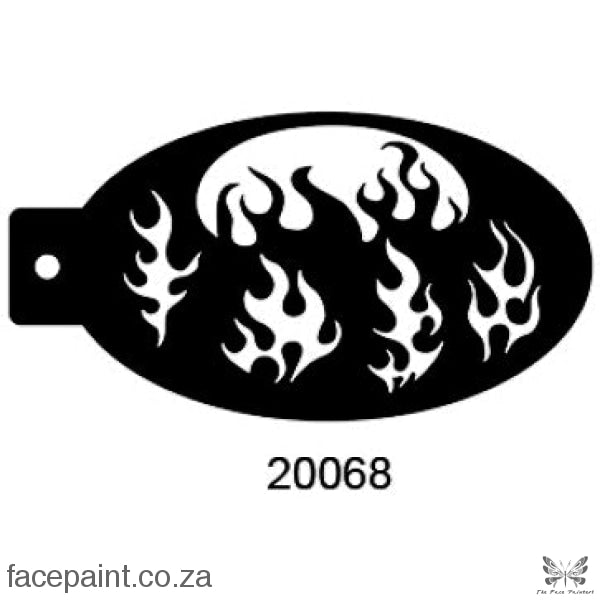 Face Painting Stencil M20068 Stencils