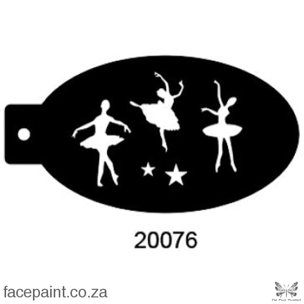 Face Painting Stencil M20076 Stencils