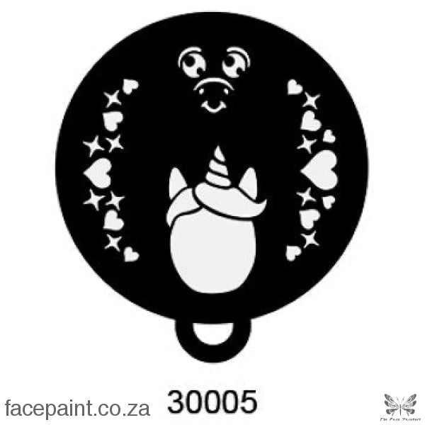 Face Painting Stencil M30005 Stencils