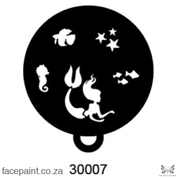 Face Painting Stencil M30007 Stencils