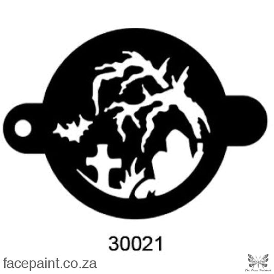 Face Painting Stencil M30021 Stencils