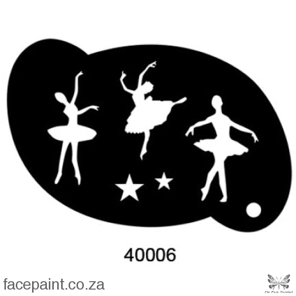 Face Painting Stencil M40006 Stencils