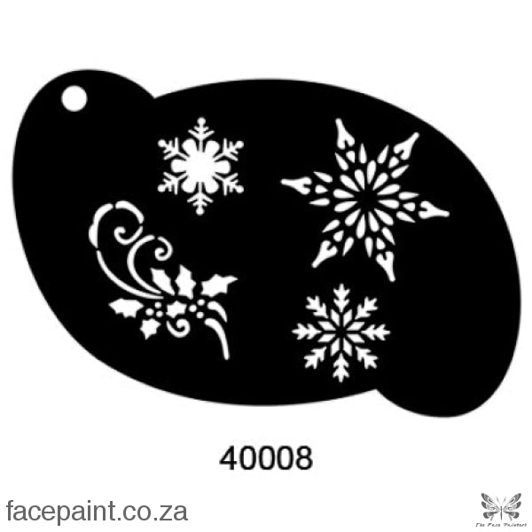 Face Painting Stencil M40008 Stencils