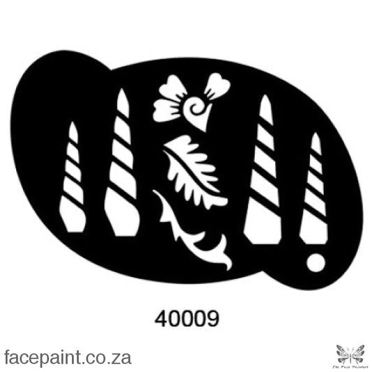 Face Painting Stencil M40009 Stencils