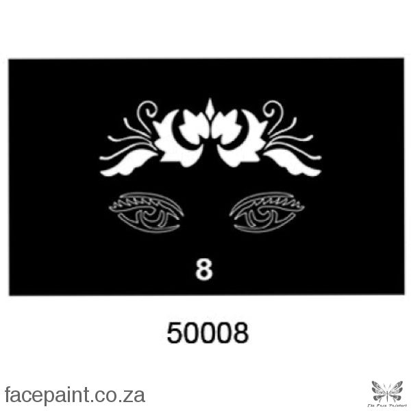 Face Painting Stencil M50008 Stencils