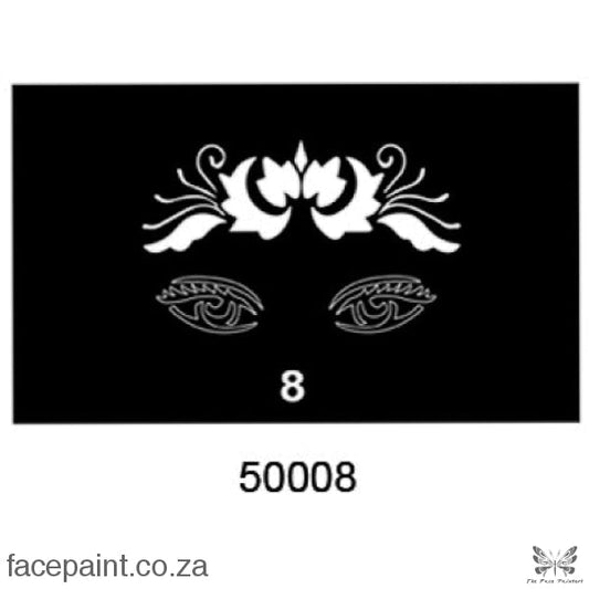 Face Painting Stencil M50008 Stencils