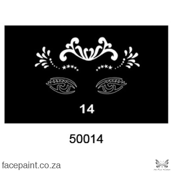 Face Painting Stencil M50014 Stencils