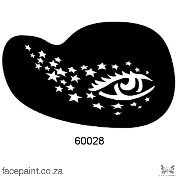 Face Painting Stencil M60028 Stencils