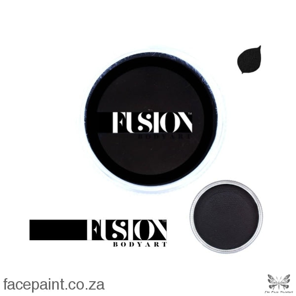 Fusion Face Paint Prime Strong Black Paints